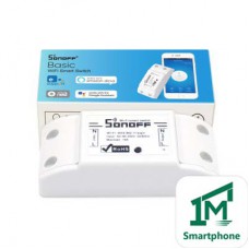WiFi реле Sonoff Basic 10А с ПО 1M Smartphone
