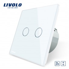 сенсорный выключатель Livolo для роллет/штор с ДУ