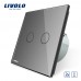 сенсорный выключатель Livolo для роллет/штор с ДУ
