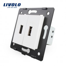 модуль 2-х USB  Livolo